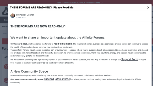 These forums are now read only.